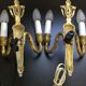 Pair of sconces Louis XVI Bronze
