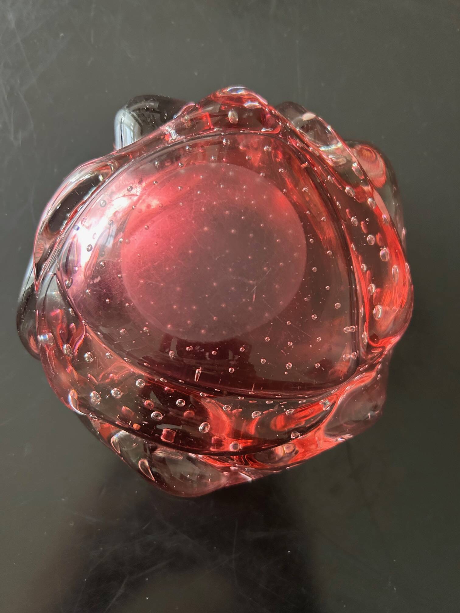 Vide poche en verre murano