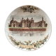 Assiette faïence de Sarreguemines  XIXeme siècle Château de Chambord
