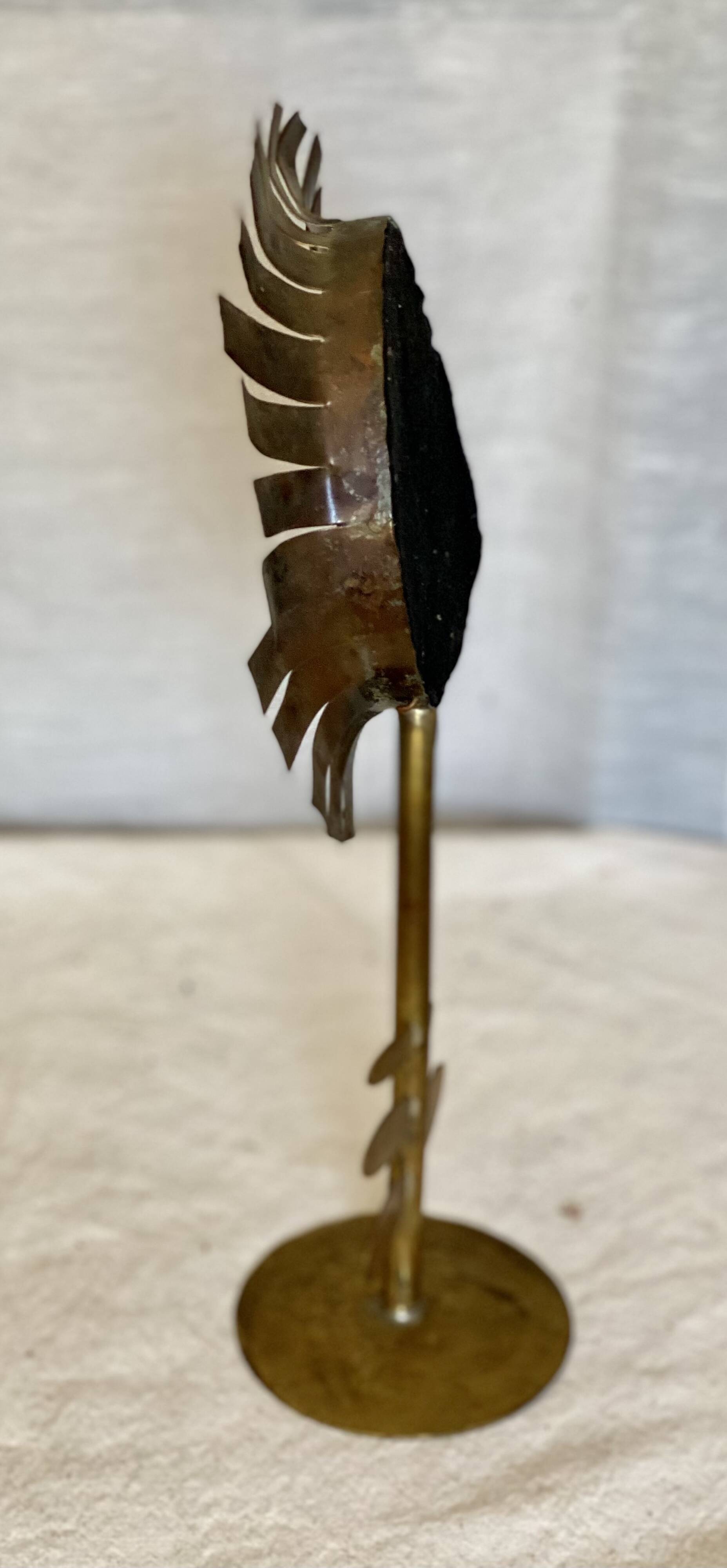 Flower mirror by Jean VINAY vintage 1950