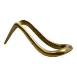 Vintage brass pipe holder