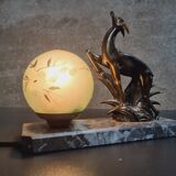 Art deco lamp French table lamp