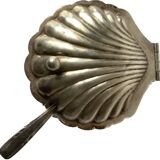 Silver-plated caviar or butter dish