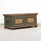 Antique Folk Art Painted bridal chest 1853