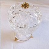 Bonbonnière in crystal cut