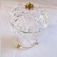 Bonbonnière in crystal cut