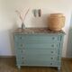 Commode bois et marbre