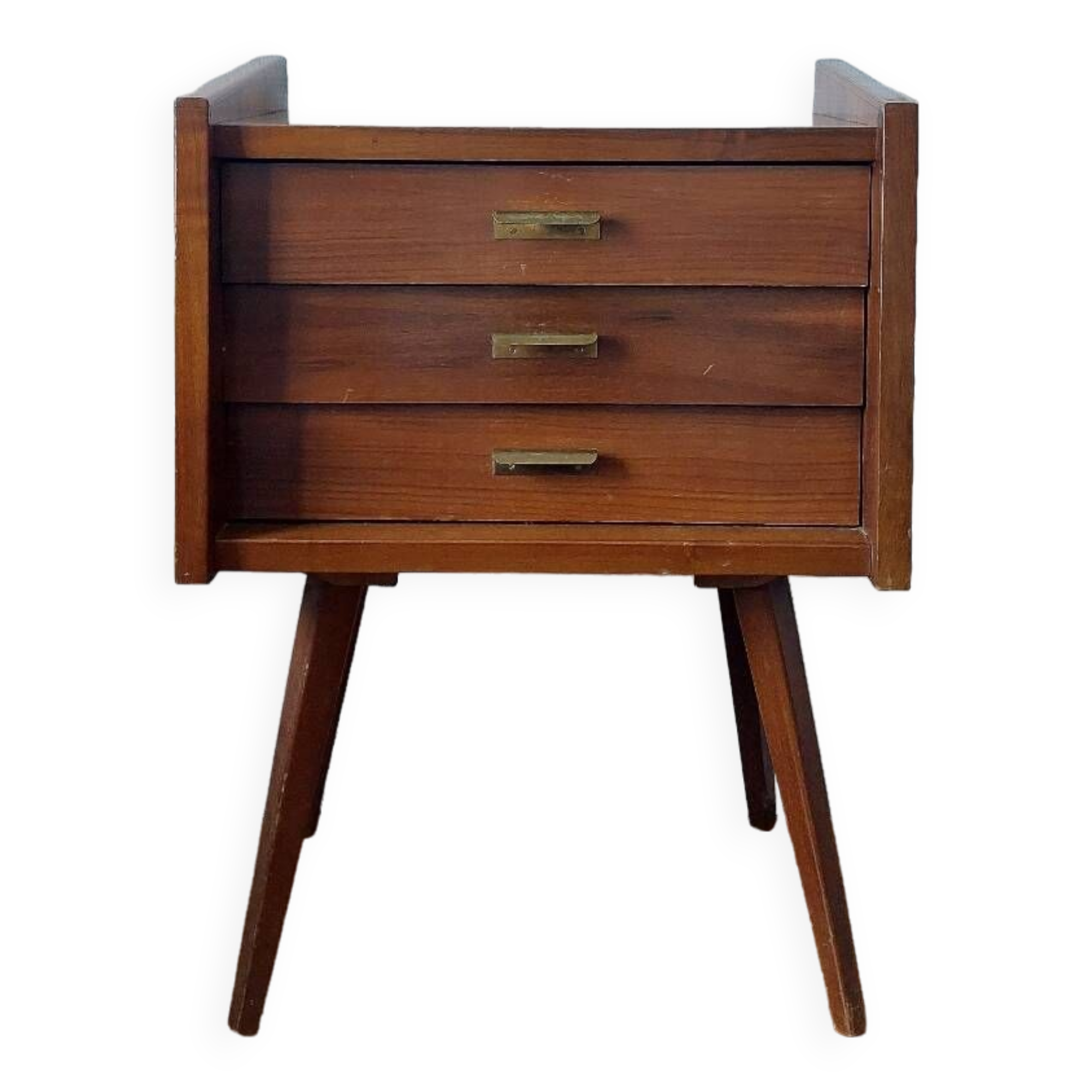 Compass feet bedside table