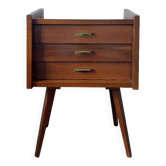 Table de chevet pieds compas