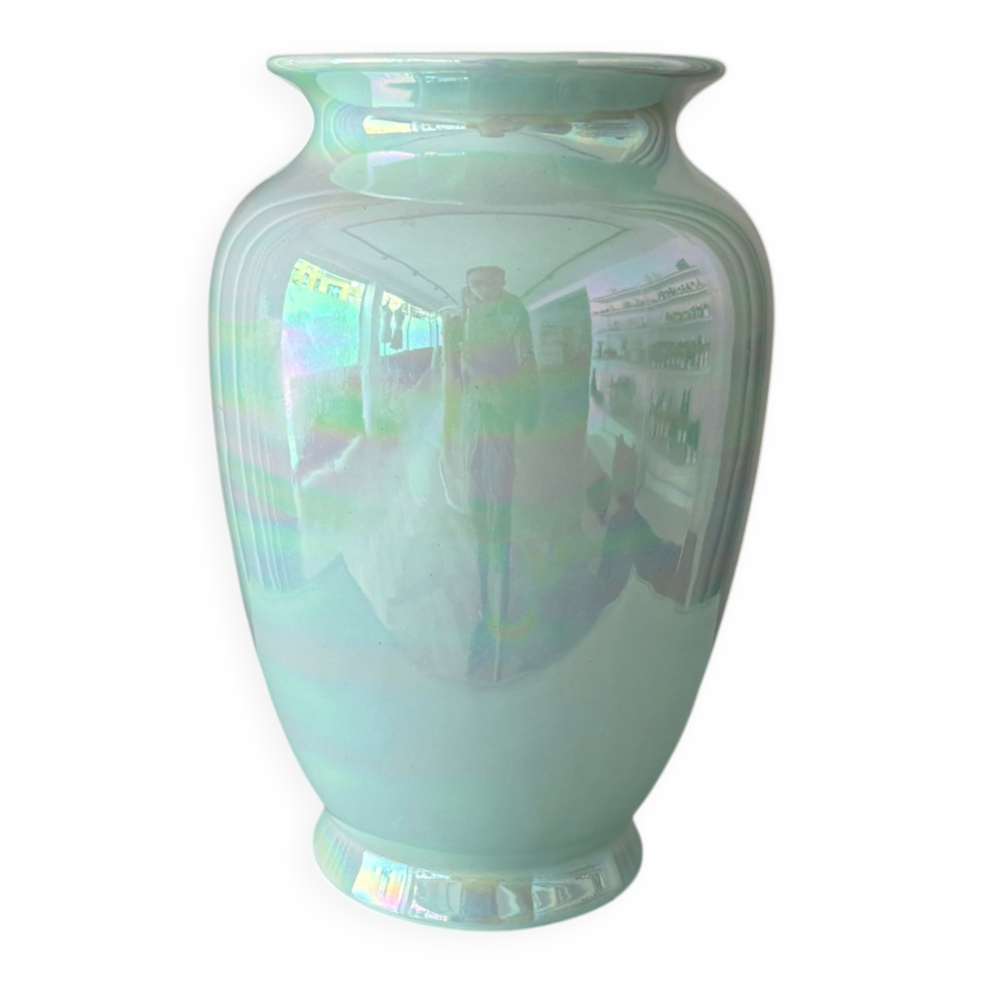 Iridescent Lustre Porcelain Vase | c. 1985–1995