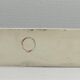 Vintage white glazed ceramic wall shelf