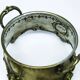 Rococo sugar bowl, silver-plated brass, Poland, early 20th century