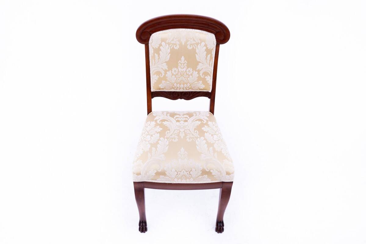 Antique chair, Northern Europe, late 19th century. After renovation.