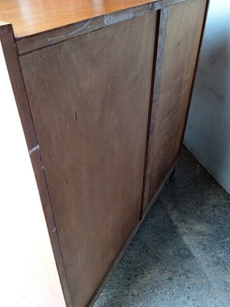 Low sideboard 2 doors vintage period 1950s