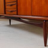 Scandinavian teak sideboard 1960 1970 Denmark