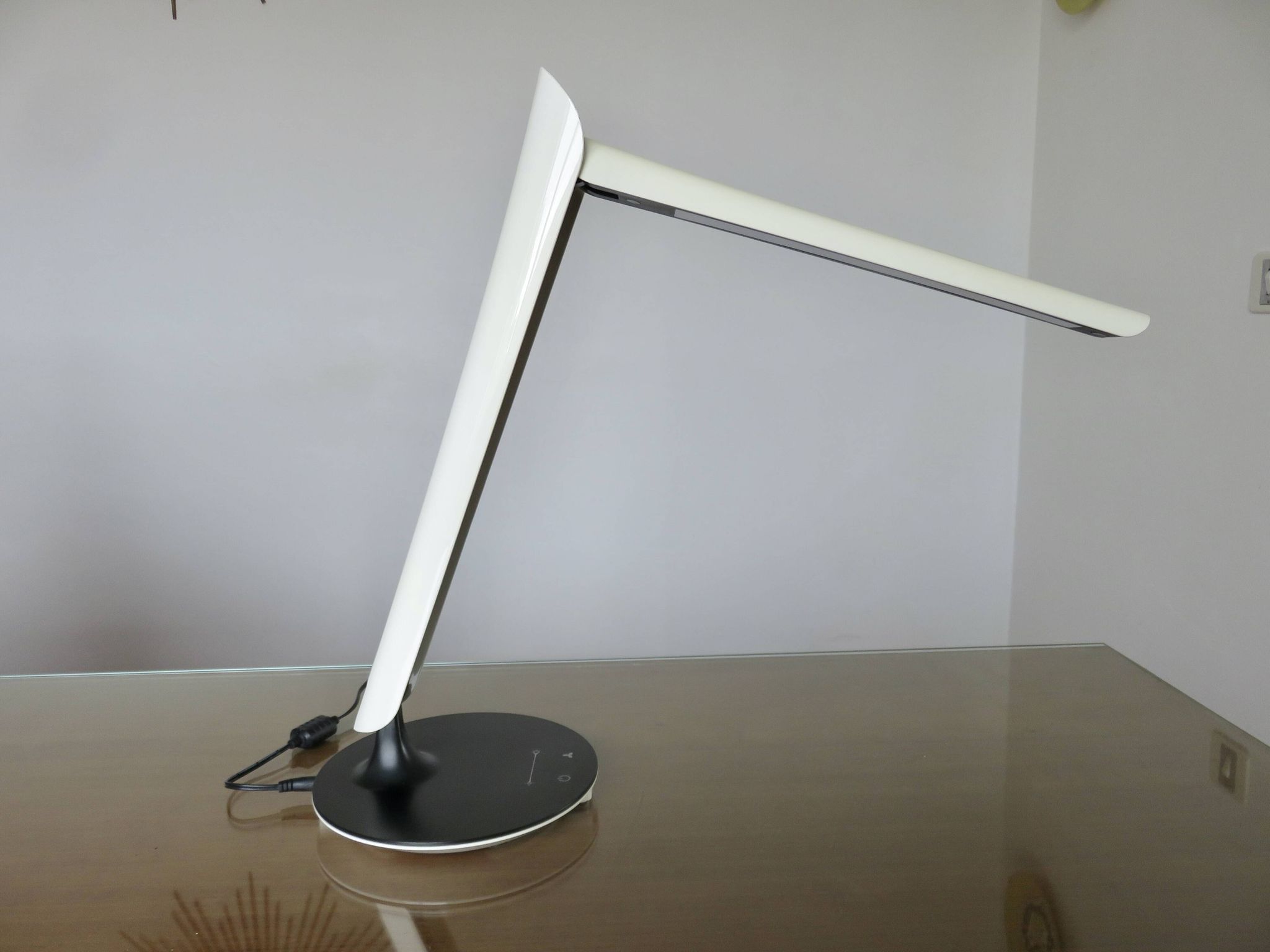 Design desk lamp in polycarbonate