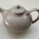 Ceramic teapot, handmade, pyrite stoneware.