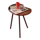 Table d’appoint tripode scandinave vintage en teck "Frya"