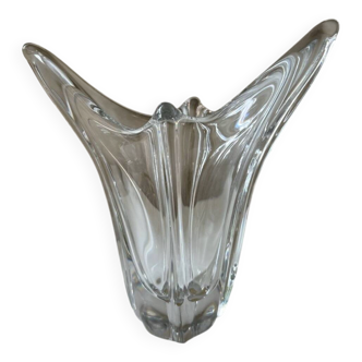 Vintage Daum France crystal vase