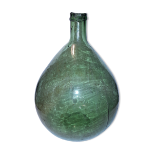 Dame-jeanne Bonbonne en verre vert