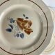 Set of 4 dessert plates Sarreguemines flower pattern, first half of the