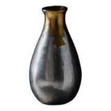 Vase en bronze et fonte d’aluminium, Philippe Jean, 1970s