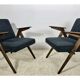 Pair of chairs bunny type 300 177, by J. Chierowski, 1960