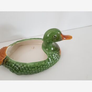 Empty pocket ceramic duck slip