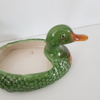 Empty pocket ceramic duck slip