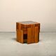 Gianfranco Frattini Nesting Tables in stained wood for Cassina and Meblo, 1