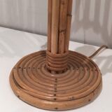 Rattan table lamp 1950