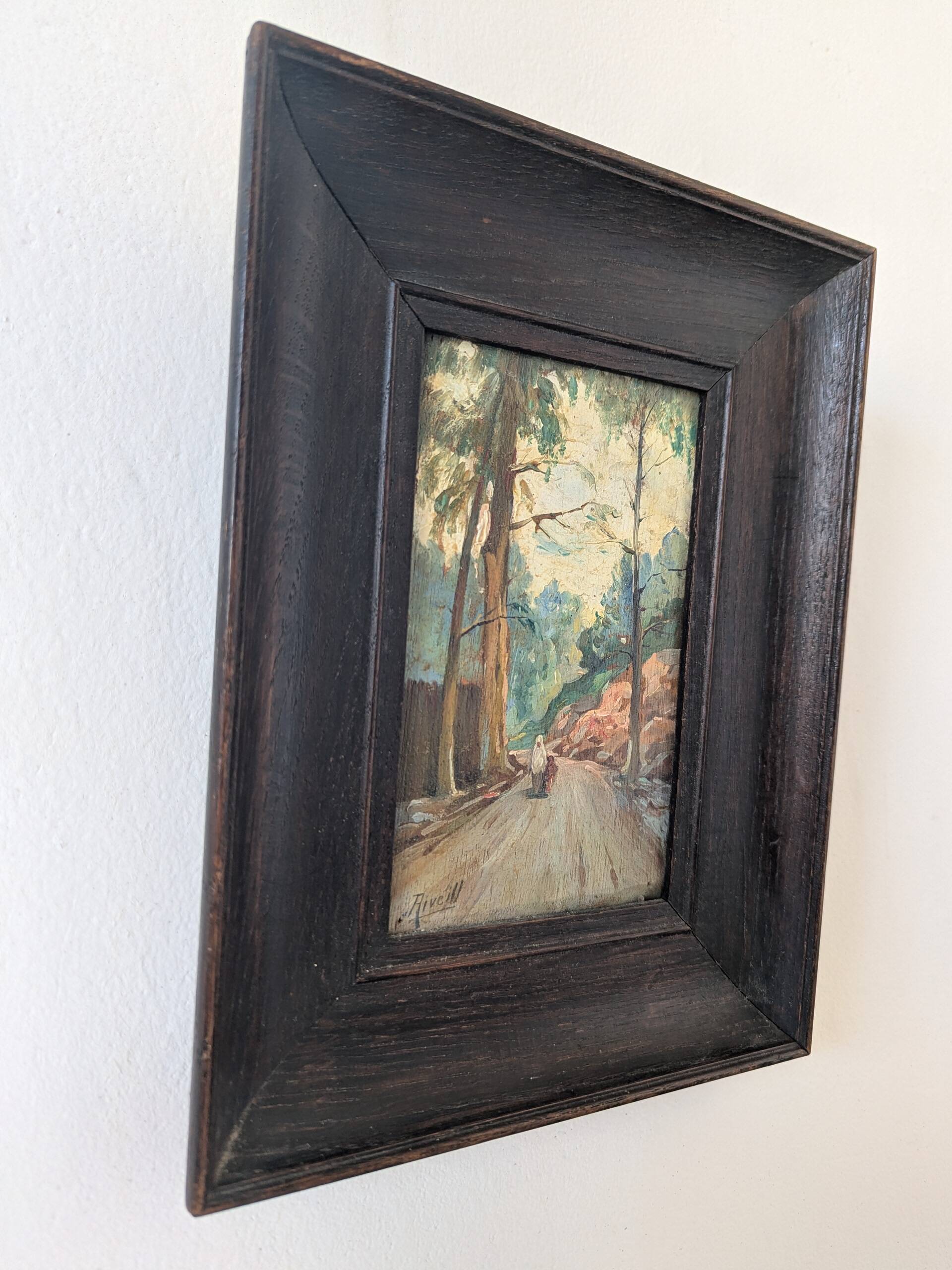 Oil on panel in the Orientalist style by Aiveill Orientalism.