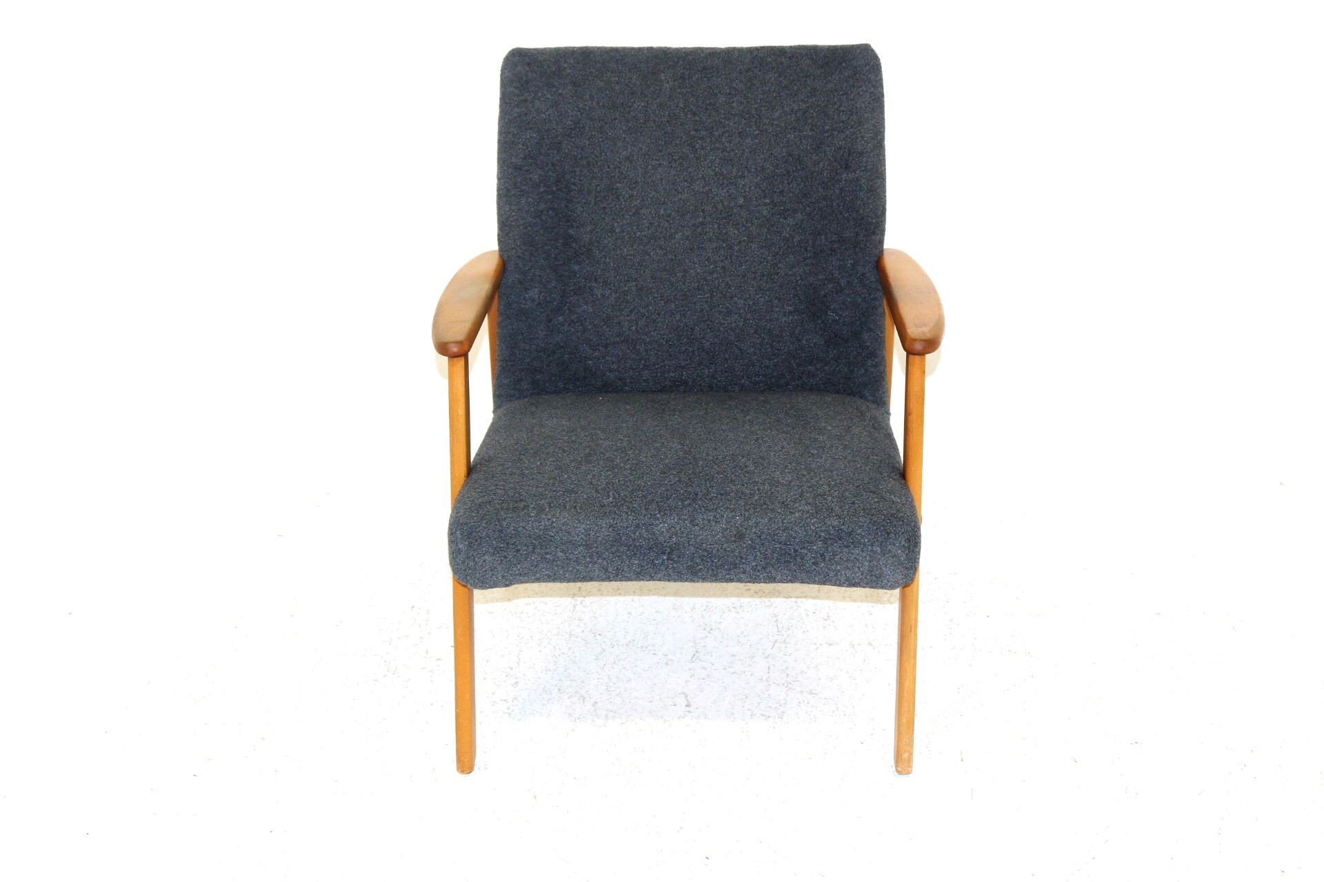 Beech compass armchair, Sweden, 1960