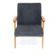 Beech compass armchair, Sweden, 1960