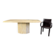 Vintage marble dining table, 1970s