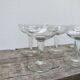 6 verres soufflés / coupes anciennes