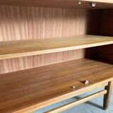 Vintage Scandinavian enfilade from the 60s in teak