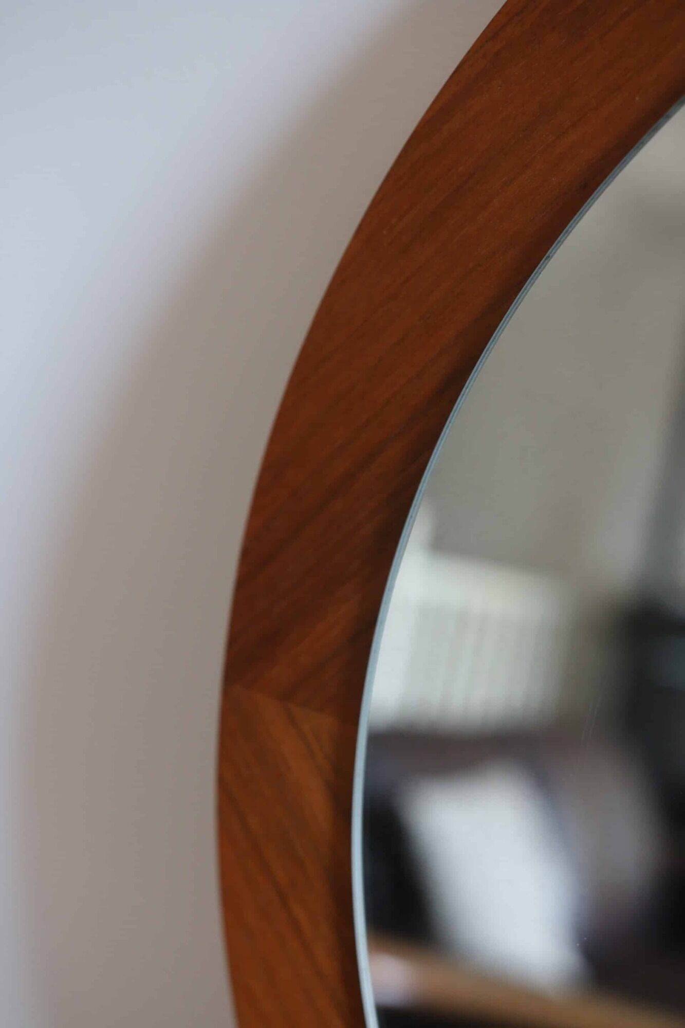 Vintage Scandinavian design mirror, 1960s