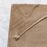 Limoges porcelain framed "The Virgin"