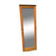 Bevelled mirror oak frame