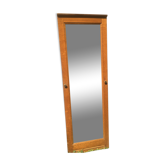 Bevelled mirror oak frame