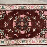 Bohemian pure wool rug from the 70s