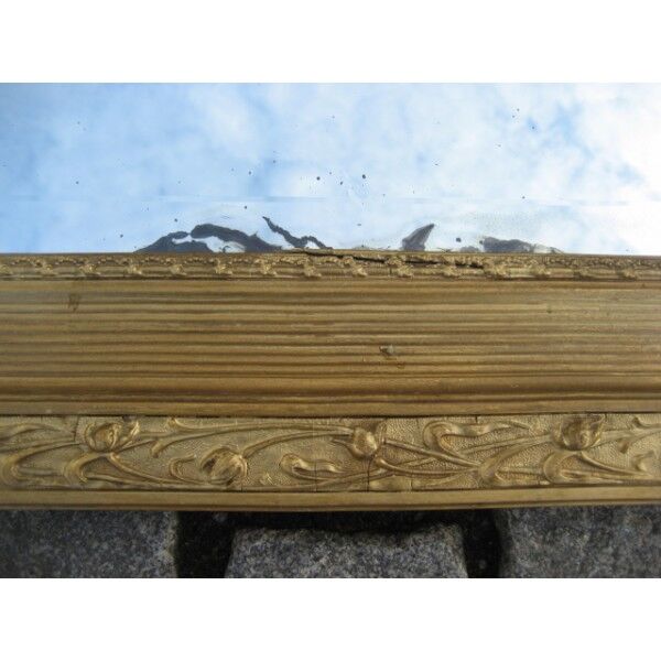 French mirror with rounded corners 77 x 114 cm