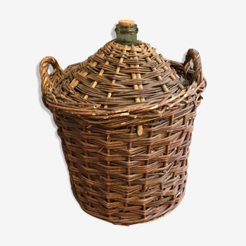 Dame Jeanne in her basket