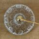 Vintage moulded glass pendant light - tableware collection -