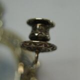 Single vintage Swedish brass sconce