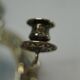 Single vintage Swedish brass sconce