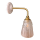 Vintage Art Deco curved tulip wall light - Degué