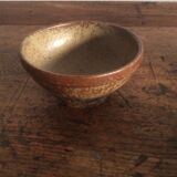 Set of 4 old bowls in stoneware