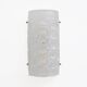 Pair of Modern Italian Murano Glass Textured Wall Sconces